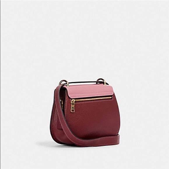 COACH 1330 REMI SADDLE BAG IN COLORBLOCK - Picture 2 of 11